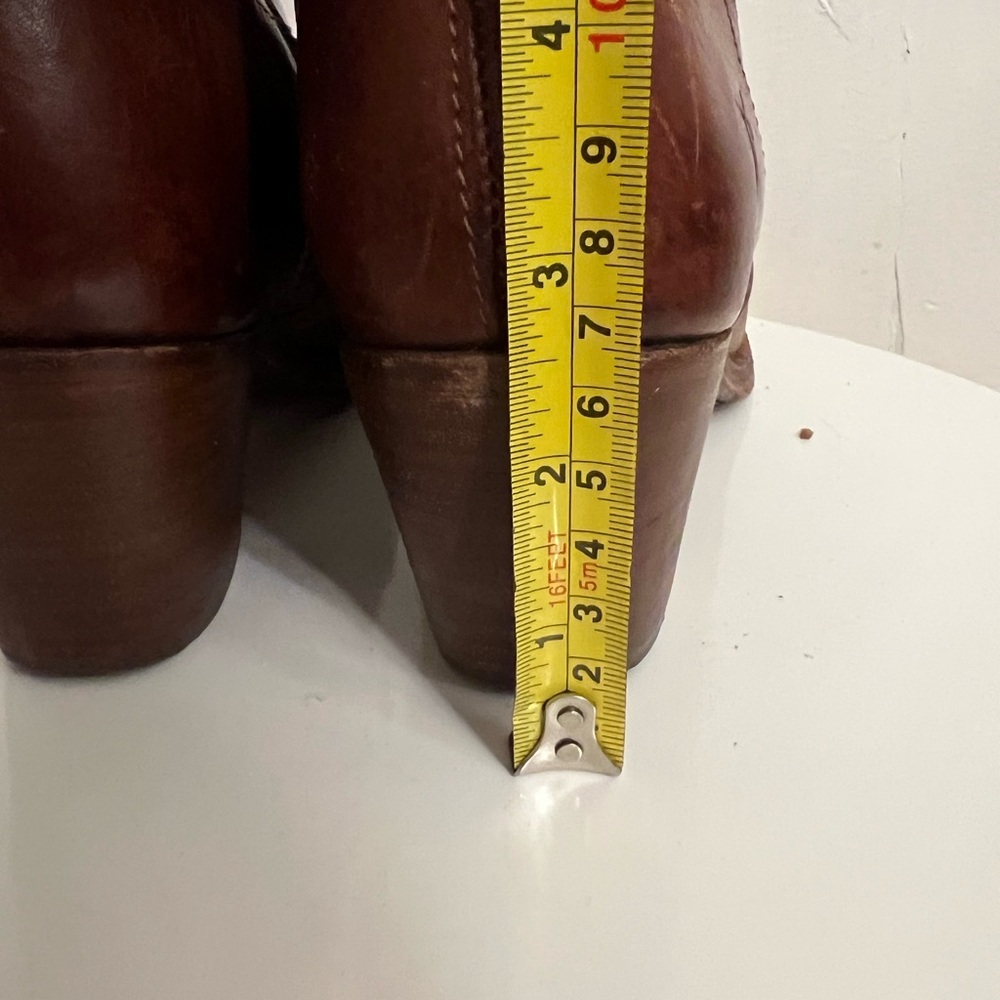 Frye Jean leather short boots. Size 8.5. - Picture 6 of 8